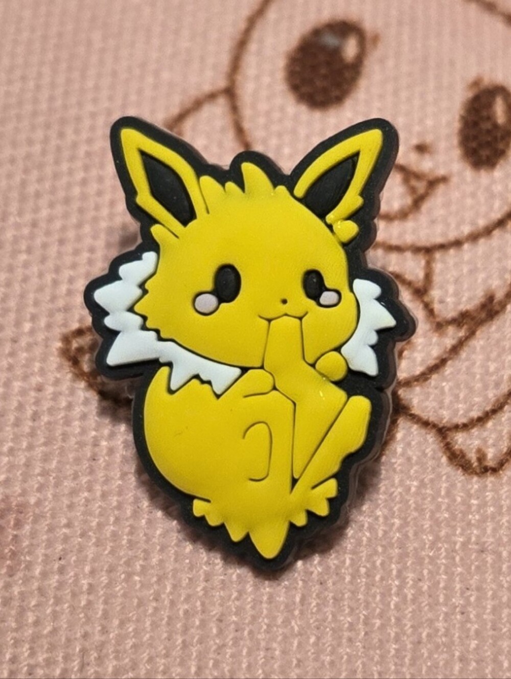 3/$10 Jolteon Pokémon Croc Charm